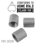 1 in. Black Merchant Coupling