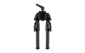 MDT GRND-POD Bipod |  Height Adjustable |  Four Locking Positions (0 |  50 |  80 |  and 180 Degrees) |  Picatinny Attachment Interface |  Aluminum Core |  Carbon Fiber Legs |  Matte Finish |  Black