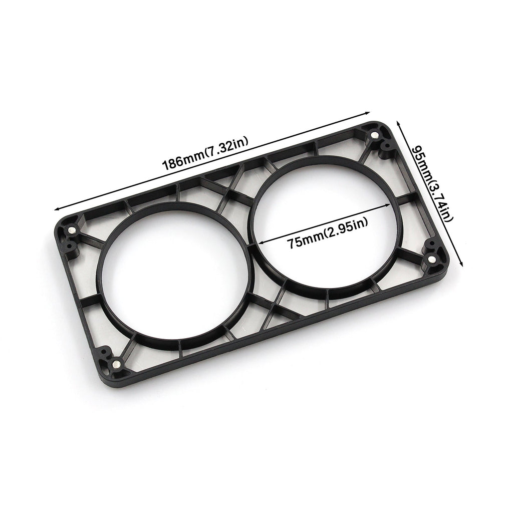 Stainless Steel Center Console Cup Holder Ash Tray Delete for 1989-1997 Mazda MX-5 Miata MK1
