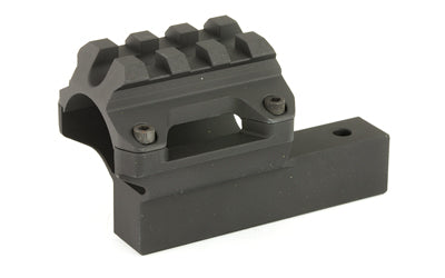 Magpul Industries Hunter X-22 Backpacker Optics Mount |  For Ruger 10/22 Takedown |   Black Finish |  Barrel Mounted Aluminum Optic Rail |  Replaces Factory Takedown Barrel Block