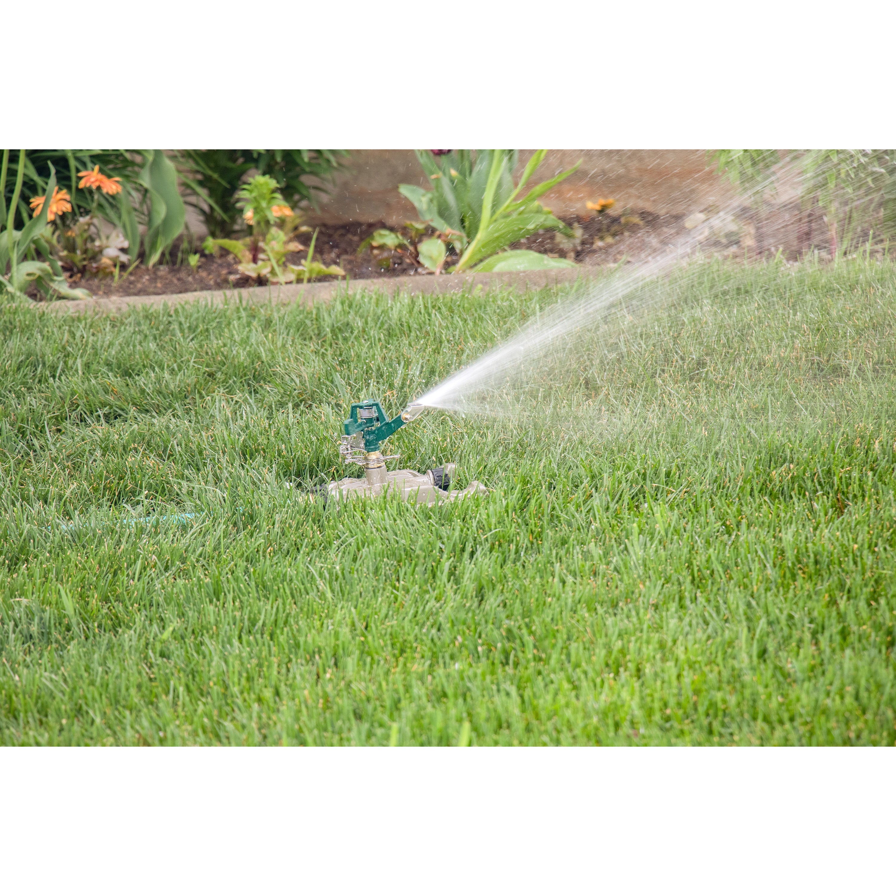 Pro Series Impact Sprinkler with Metal Sled Base 28682