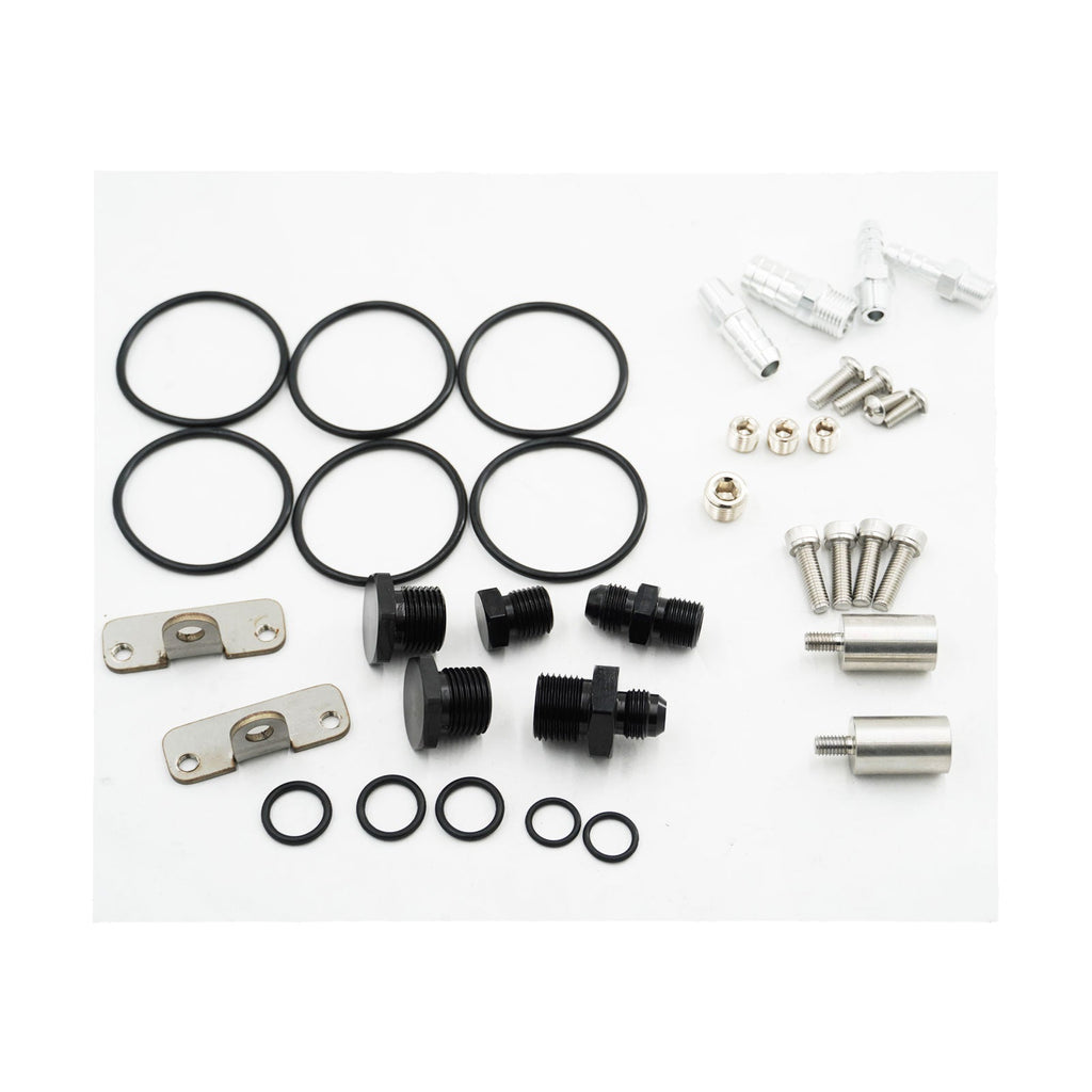 HI Flow Intake Manifold Fuel Rail for BMW N54 135i 335i 535i E90 BLACK