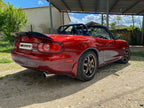 Miata MX-5 NB Ducktail Spoiler Duckbill Trunk Wing MK2 MK2.5 Aluminum