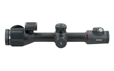 NOCPIX Bolt P25R -  Thermal Imaging Sight -  25mm Objective -  3.5X Magnification -  256x192 Resolution -  50Hz Frame Rate -  Top Mounted Laser Range Finder -  Multiple Reticles -  Black