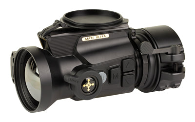 NOCPIX MATE Ultra S60R -  Thermal Clip-On -  1X Magnification -  60mm Objective Lens -  Matte Finish -  Black -  Integrated Laser Range Finder -  Includes (4)-Rechargeable Batteries
