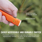 OLIGHT ARKFLEXOGSK Arkflex Adjustable Right Angle Flashlight - Orange Skeleton