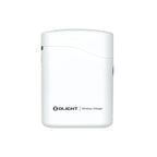 OLIGHT BATON4KITWH Baton 4 Powerful EDC Flashlight 1300 Lumens - White-Premium (With Charging Case)