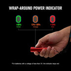 OLIGHT DIFFUSERD Diffuse 700 Lumens EDC Pocket Flashlight - Red