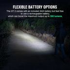 OLIGHT I3T2BK i3T 2 EOS Small EDC Flashlight - Black