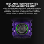 OLIGHT SEEKER4PROVIOLET Seeker 4 Pro High Power Flashlight Color - Cyber Violet CW(5700~7000K)