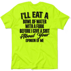 Opinion Of Me - Safety Hi-Vis T-Shirt