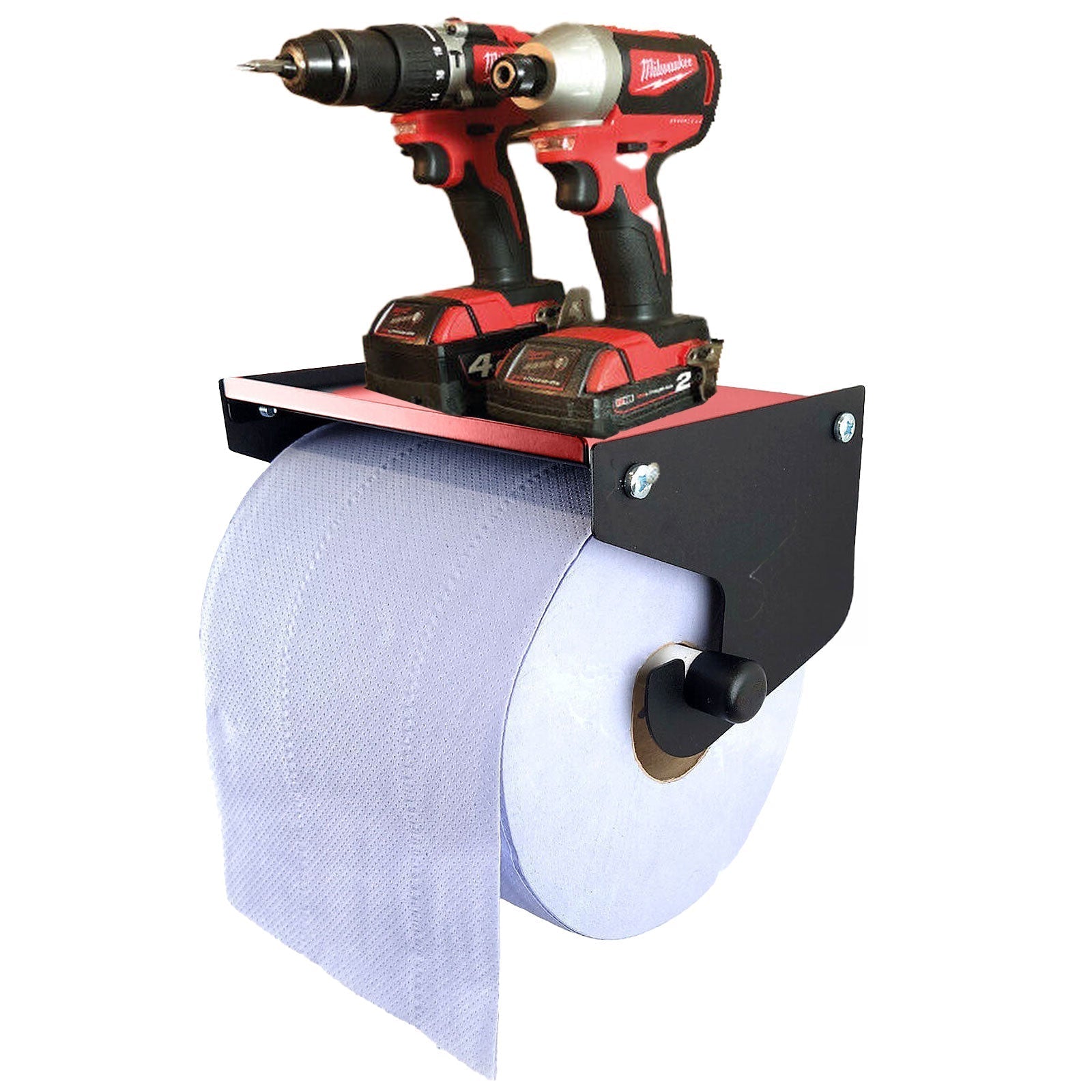 Industrial Blue Roll Paper Towel Dispenser Holder Workshop Garage Clean Station