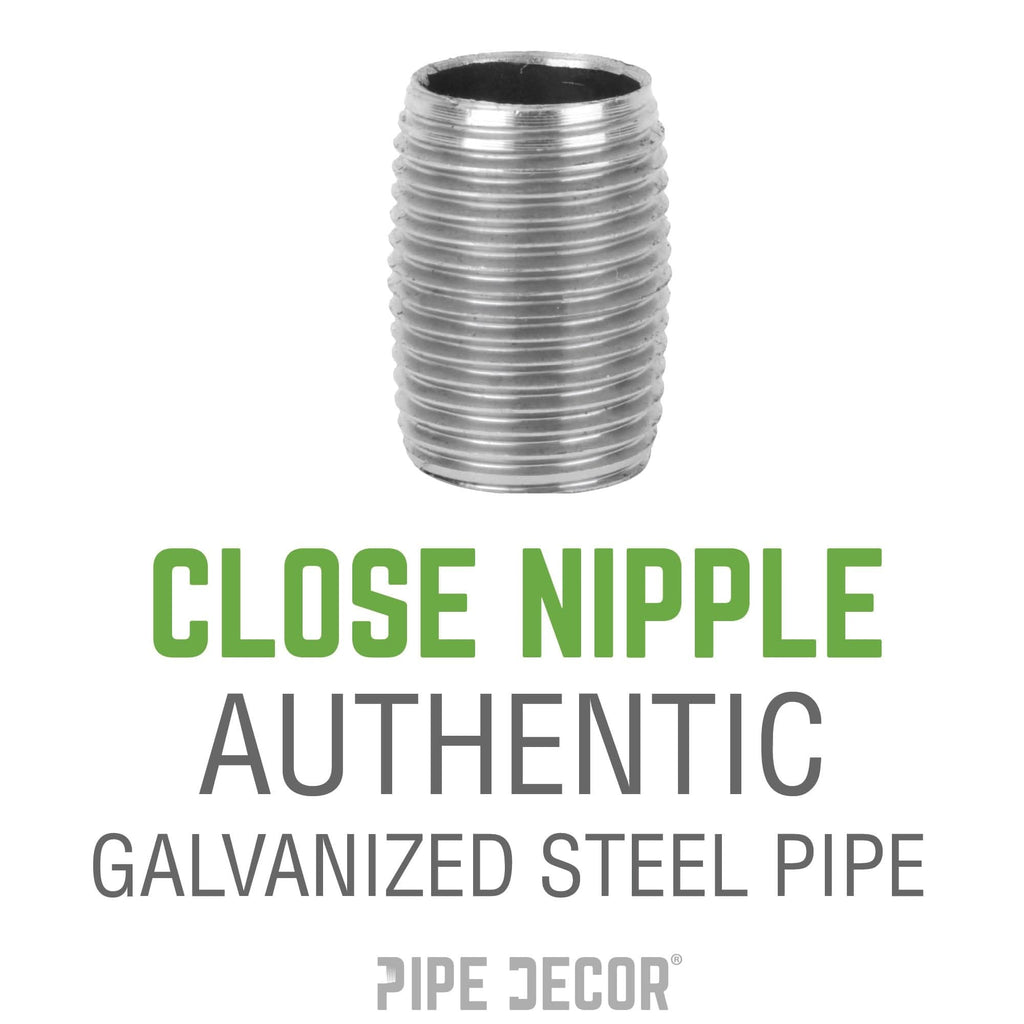 1 1/2 in. x Close Galvanized Steel Nipple