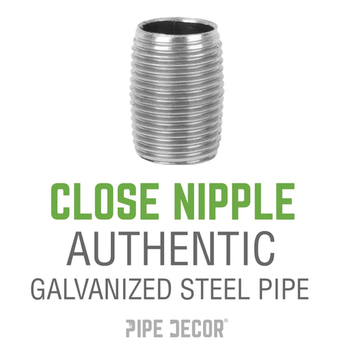 1/4 in. x Close Galvanized Steel Nipple