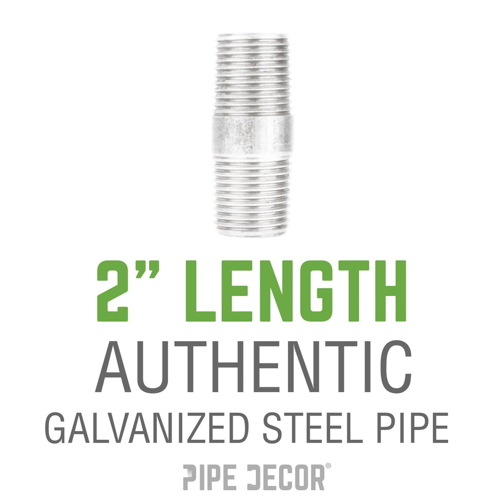 3/4 in. x 2 in. Galvanized Steel Nipple