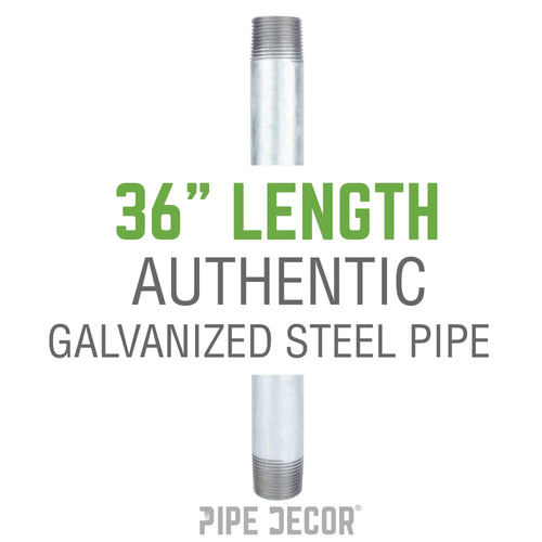 1 1/4 in. x 36 in. Galvanized Pipe