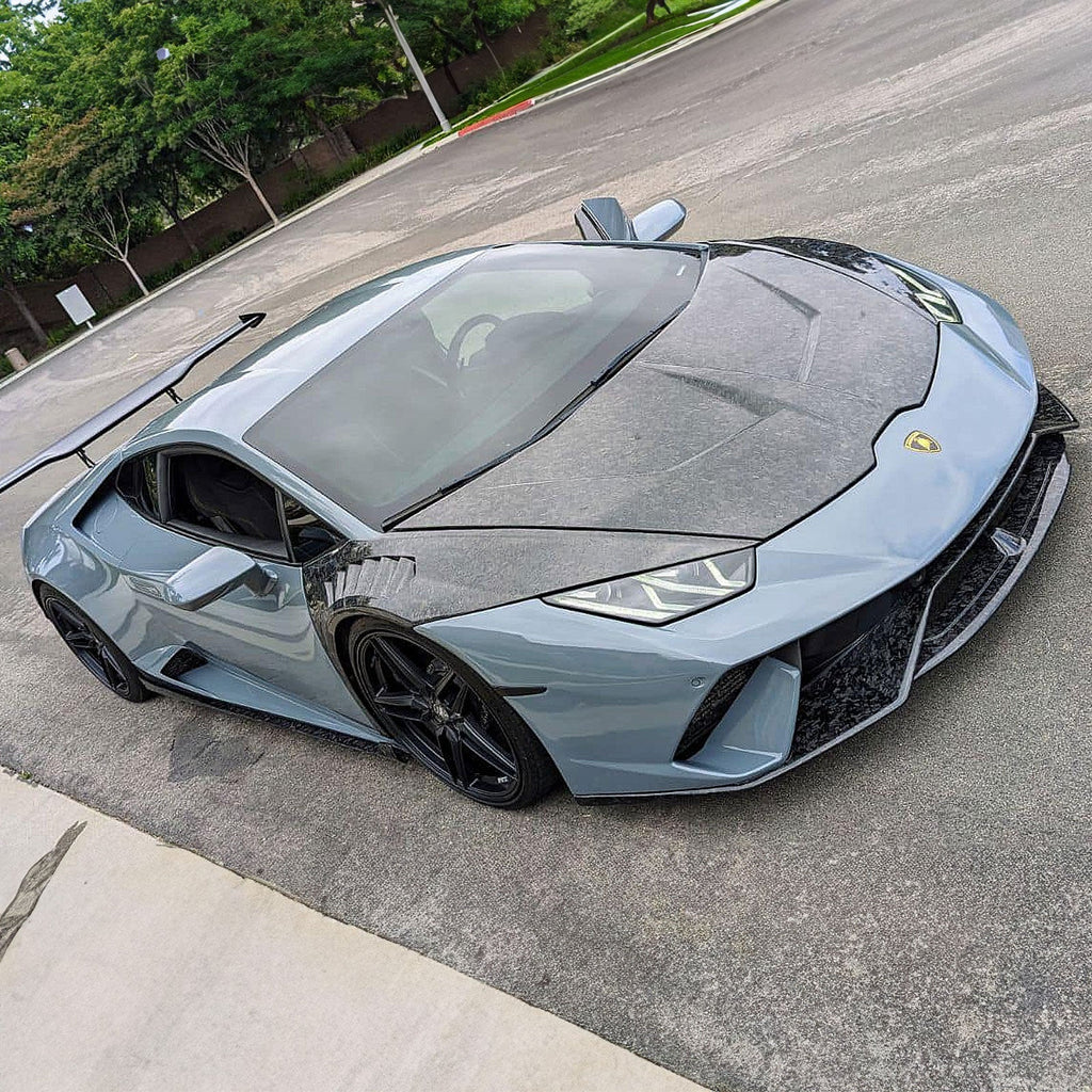 Performante Style Carbon Fiber Front Bumper for Lamborghini Huracan LP580 LP610