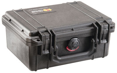 Pelican 1150 Protector Case |  With Polyurethane Foam |  Polypropylene Construction |  Black |  9.44"x7.8"x4.29" |  1.75 lbs