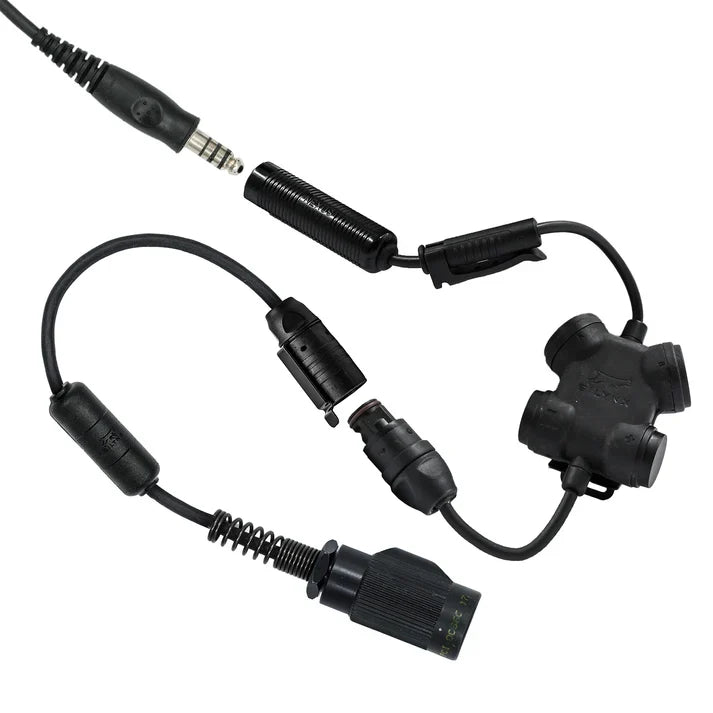 PT21 Silynx U94 PTT - Single-Com Adapter w/ Ambidextrous 2-Button Control