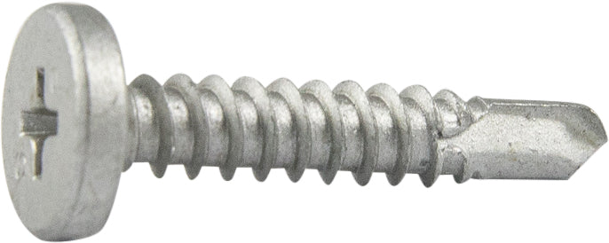 10-16 X 1 1/2 Phillips Pancake Head Self Drilling Screw Strong-Shield Coated