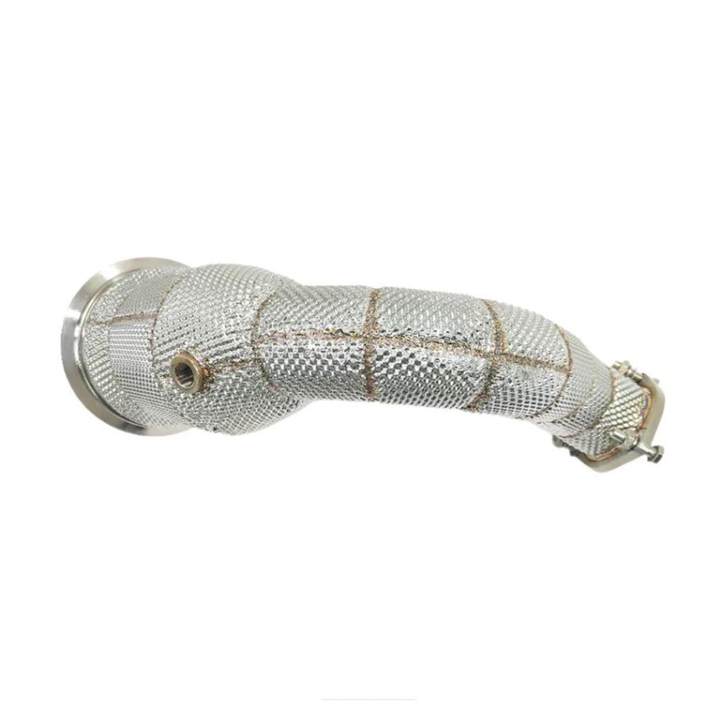 High Flow Catted 304 Stainless Exhaust Downpipe for Audi Q8 3.0T