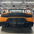 V Style Forged Carbon Fiber Rear Diffuser for Lamborghini Huracan LP 610