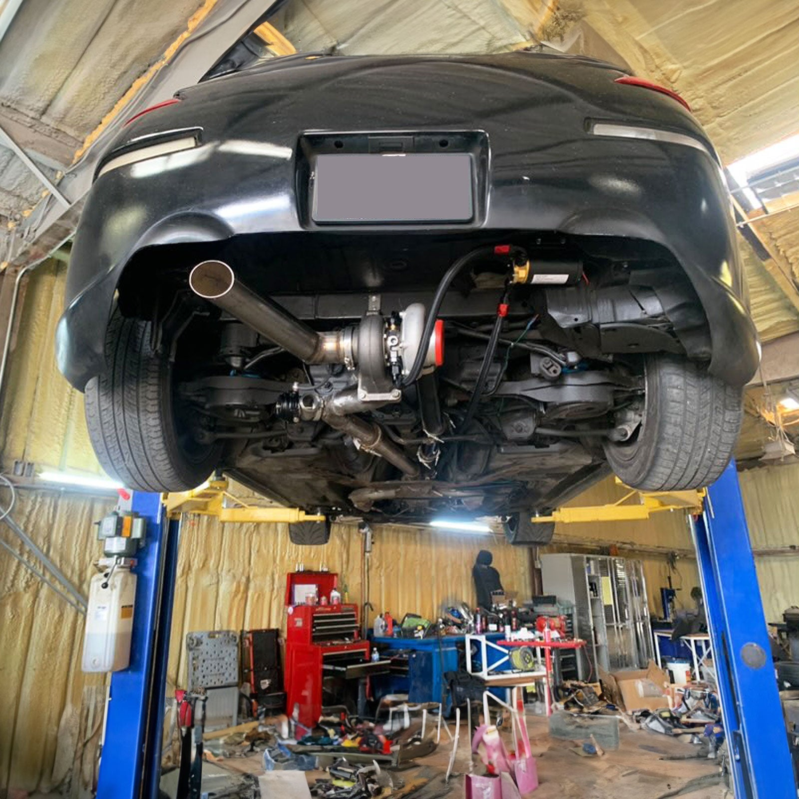 Rear Custom Mount Turbo Kit For Nissan 350Z Fairlady Z33 Infiniti G35 VQ35DE HR