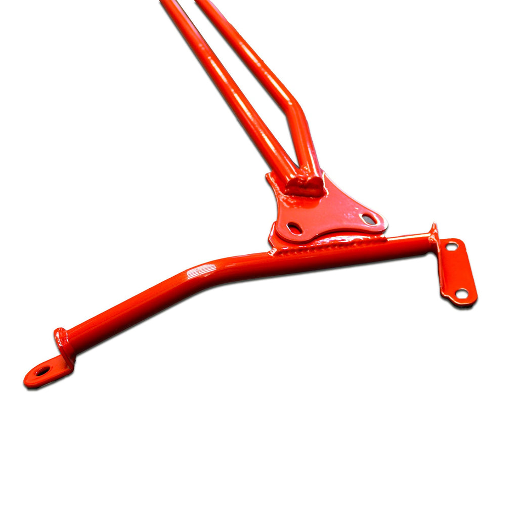 Upper Nismo Style Strut H Brace Bar Red For VQ Nissan 350Z Z33 VQ35
