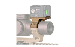Reptilia ROF-90 -  30mm -  For Geissele Super Precision Optic Mount -  Fits Trijicon RMR -  Anodized Finish -  Black