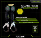 Frontline RPA062RA Aramid Twin Fiber Web 6' SRL with Aluminum Rebar Hook Ends