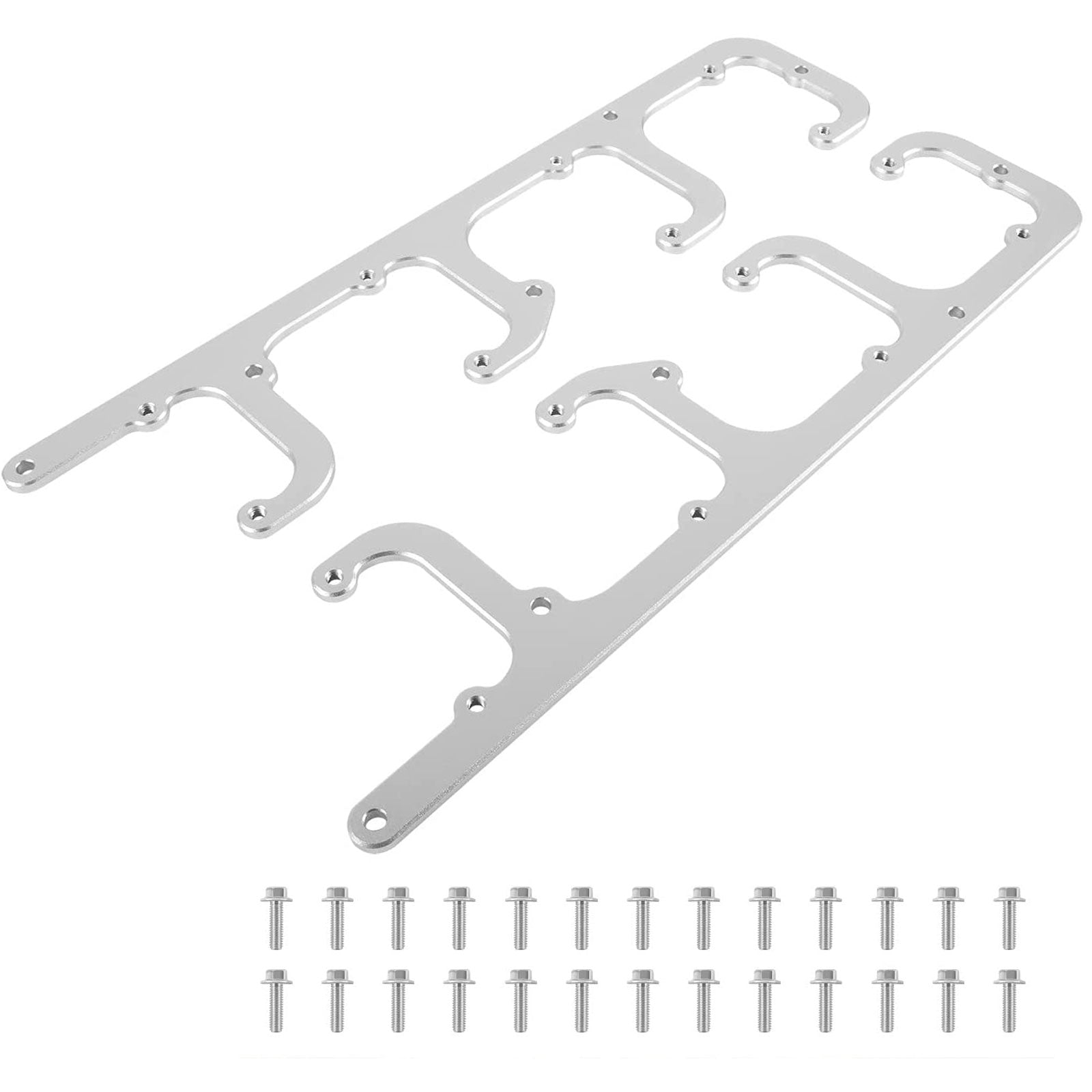 5.3L LS Square Coil Brackets Valve Cover For D581 D514A D510C 12558693 LSX Swap Truck LS1 LS3 LS2 LQ4 LQ9 LS6 L92 L99 L33 LR4