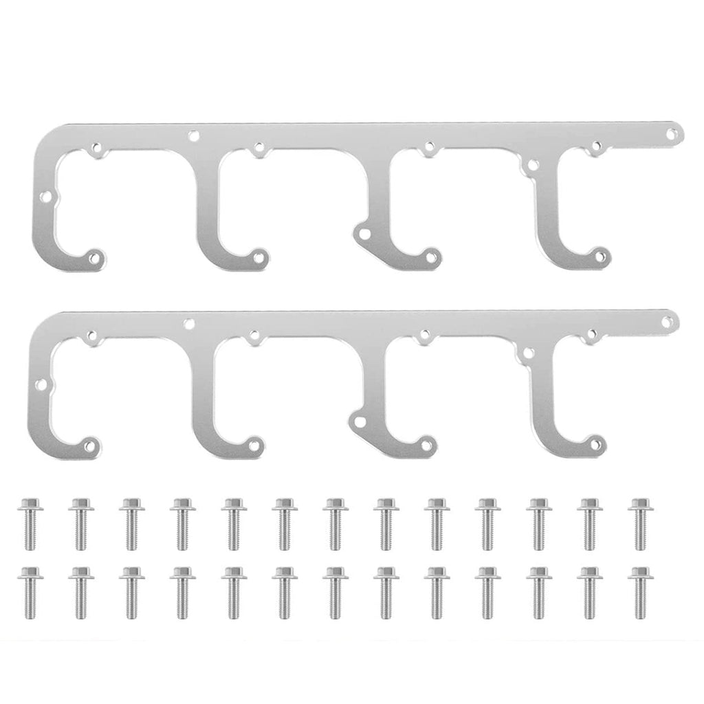 5.3L LS Square Coil Brackets Valve Cover For D581 D514A D510C 12558693 LSX Swap Truck LS1 LS3 LS2 LQ4 LQ9 LS6 L92 L99 L33 LR4