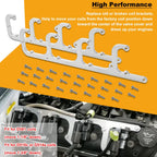 5.3L LS Square Coil Brackets Valve Cover For D581 D514A D510C 12558693 LSX Swap Truck LS1 LS3 LS2 LQ4 LQ9 LS6 L92 L99 L33 LR4