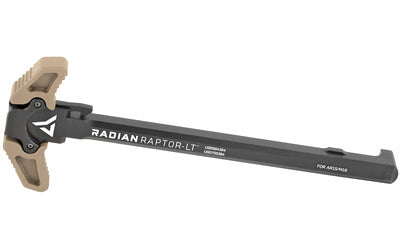 Radian Weapons Raptor-LT |  Ambidextrous |  Light Weight |  7075 Aluminum |  Polymer Overmold Handles |  For AR15/M16 |  Flat Dark Earth Finish