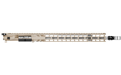 Radian Weapons Complete Upper |  6MM ARC |  18" Barrel |  1:7 Twist |  Dead Air KeyMo Muzzle Brake |  Rifle-Length Gas |  17" M-LOK Handguard |  Radian Raptor-SD Charging Handle |  Radian Enhanced Bolt Carrier Group |  Cerakote Finish |  Flat Dark Earth