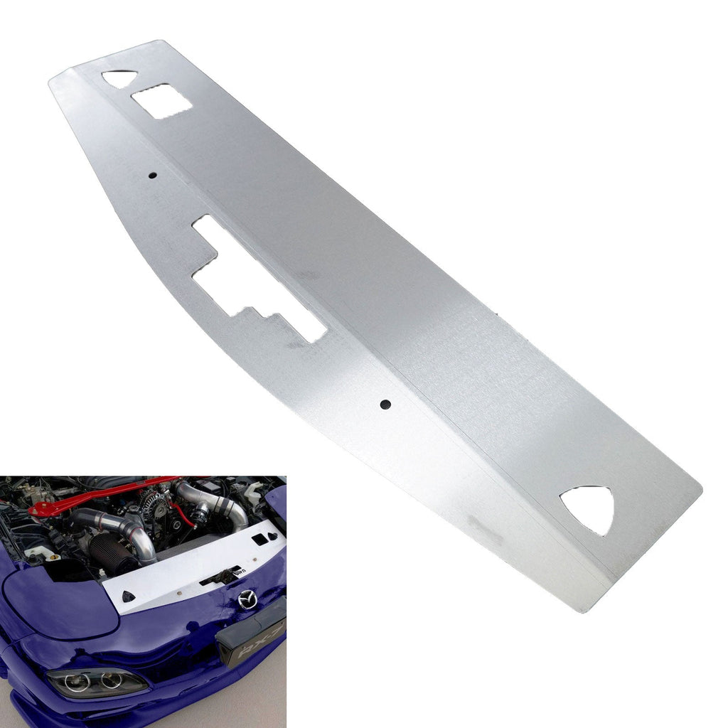Mazda RX7 FD3S Aluminum CNC Upper Radiator Cooling Panel RX-7 93-95 US