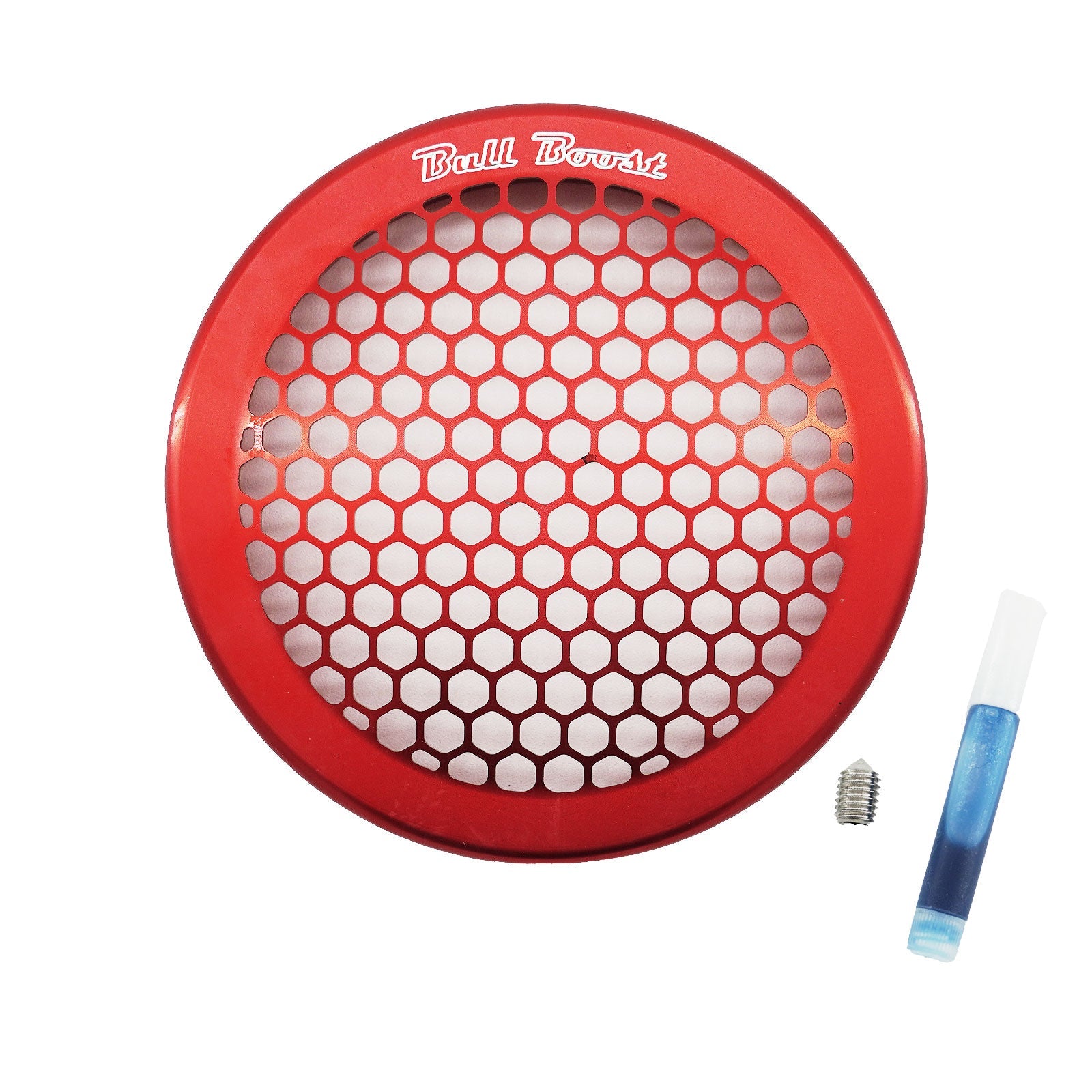 Red Billet 4" Inch Turbo Inlet Guard Velocity Stack Adapter Bellmouth Intake Hex