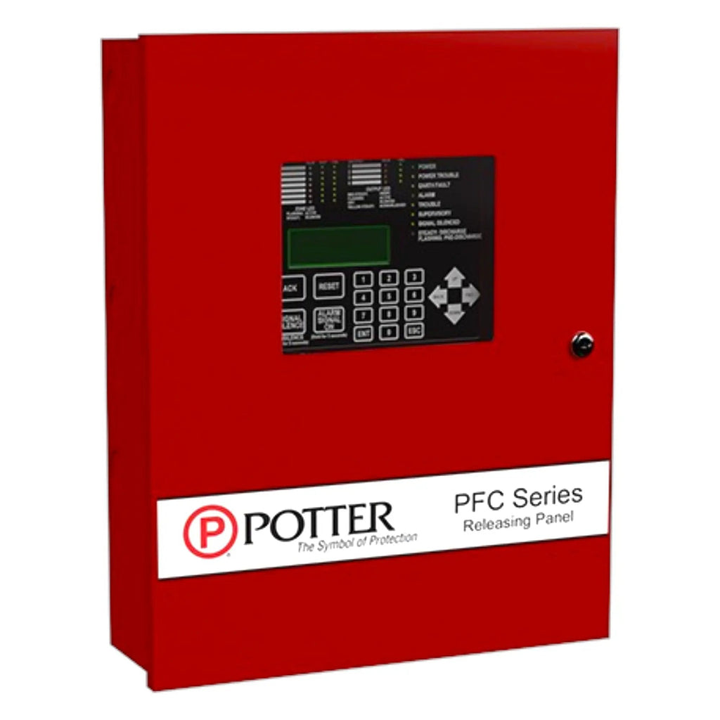 Release Control Panel Red for Fire Suppression System