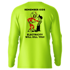 Remember Kids - Hi-Visibility UPF 50 Long Sleeve Sun Shirt
