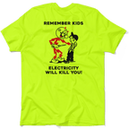 Remember Kids - Safety Yellow T-Shirt