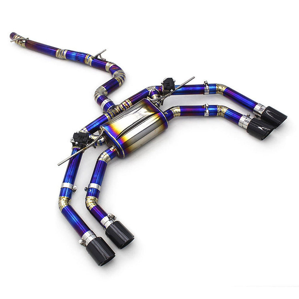 Titanium Valved Catback Exhaust System for Audi S3 2.0T