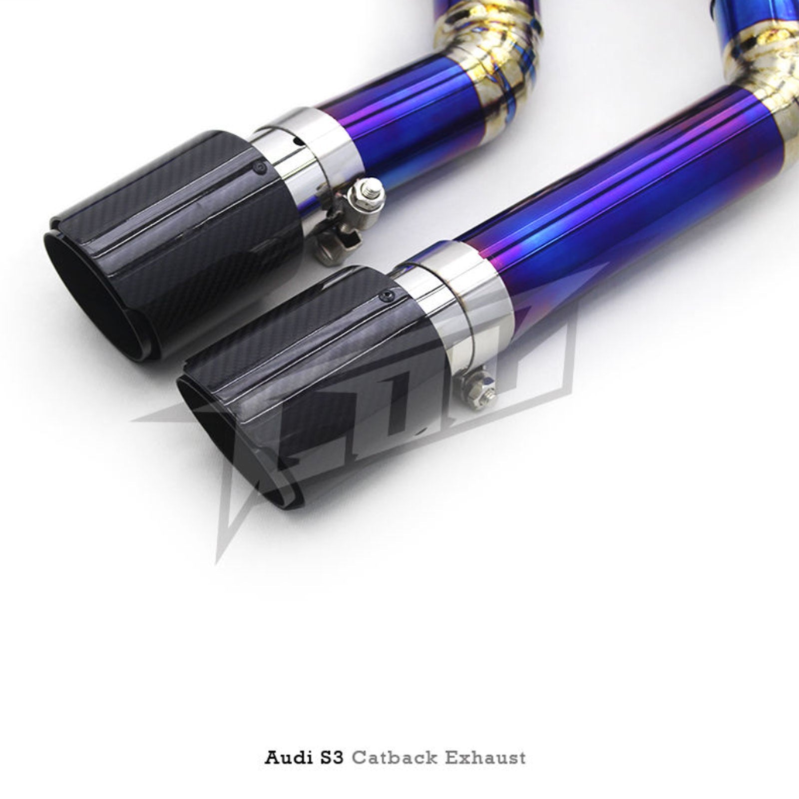 Titanium Valved Catback Exhaust System for Audi S3 2.0T