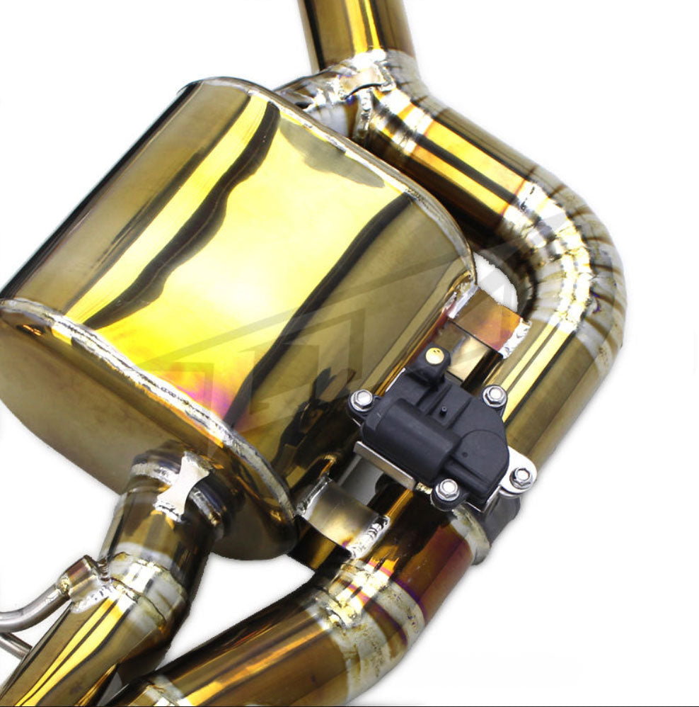 Titanium Valved Catback Exhaust System for Mercedes Benz S65 AMG W222 V12 6.0L