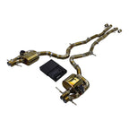 Titanium Valved Catback Exhaust System for Mercedes Benz S65 AMG W222 V12 6.0L