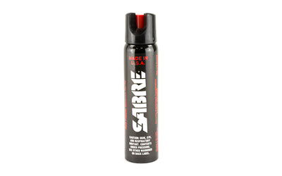 Sabre Pepper Spray |  Lock Top |  4.3oz |  Red Pepper |  CS Tear Gas & UV Dye