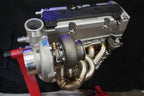 K Series Top Mount Manifold K20 K24 T4 .82 Billet Turbo K Swap Kit EG EK Civic Integra DC2 RSX EP3