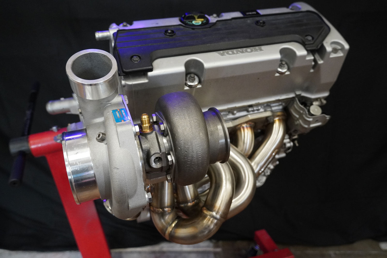 K Series Top Mount Manifold K20 K24 T4 .82 Billet Turbo K Swap Kit EG EK Civic Integra DC2 RSX EP3