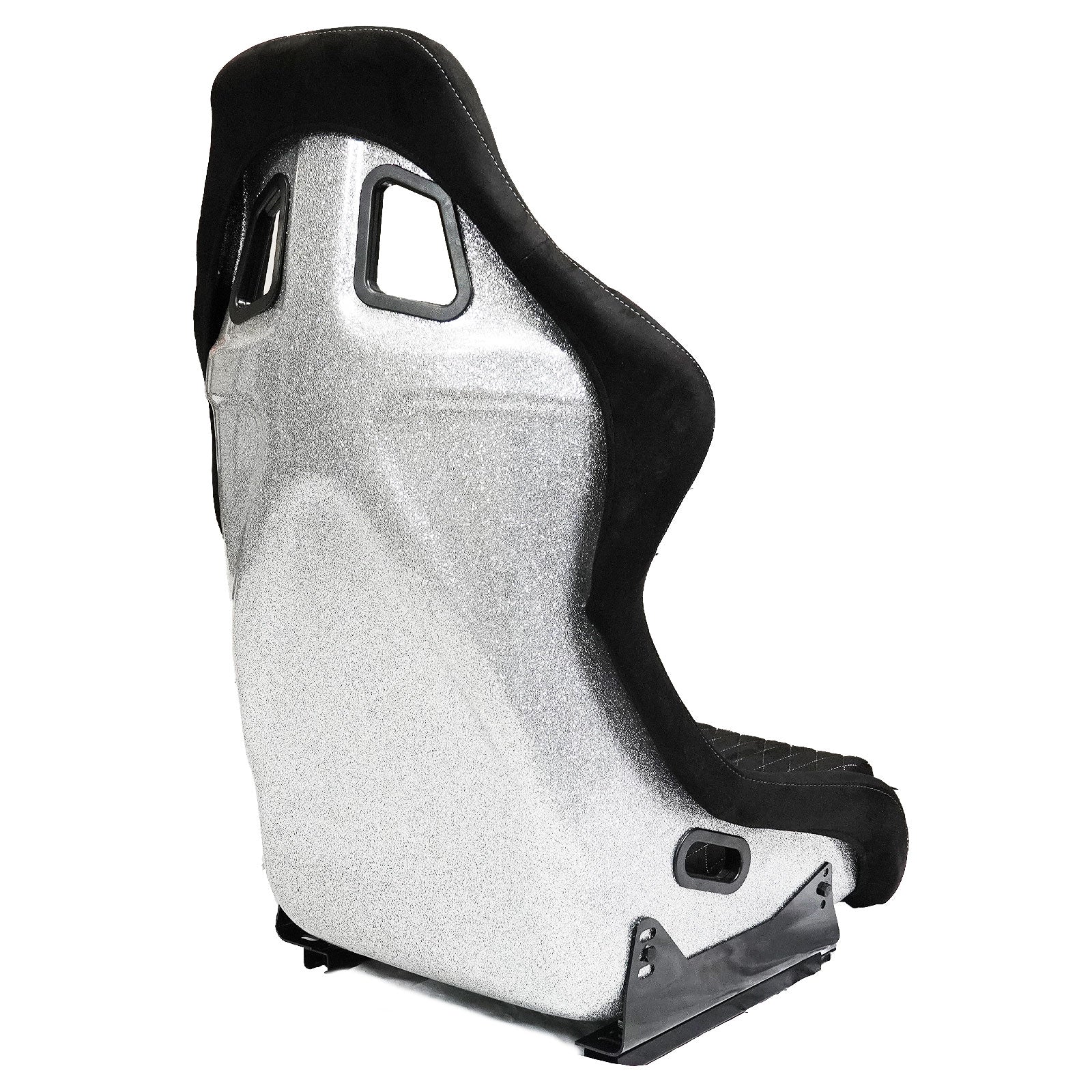 Bull Boost Adjustable Racing Lowered Ultra Max Bucket Seat with Slider Rails