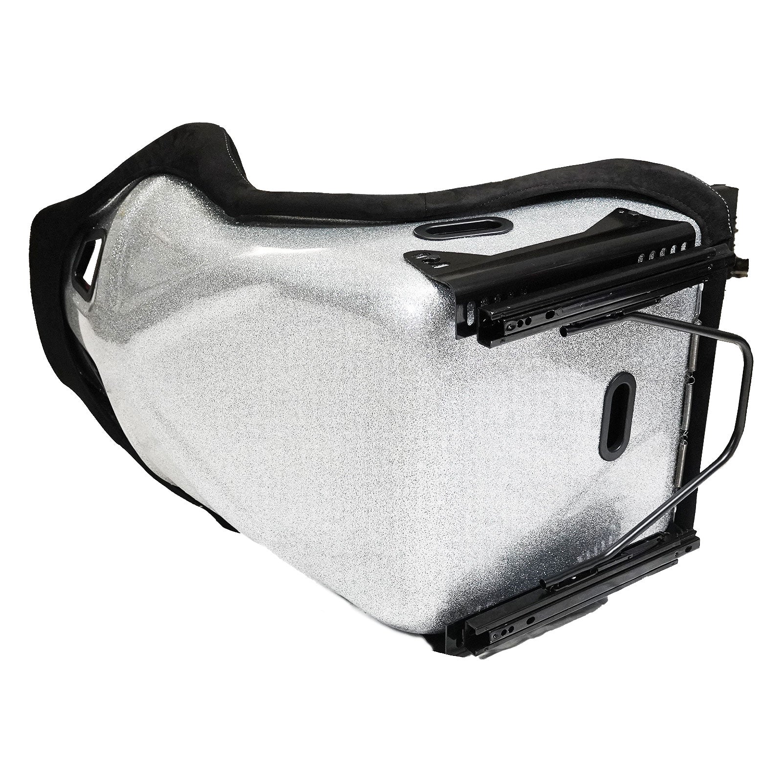 Bull Boost Adjustable Racing Lowered Ultra Max Bucket Seat with Slider Rails