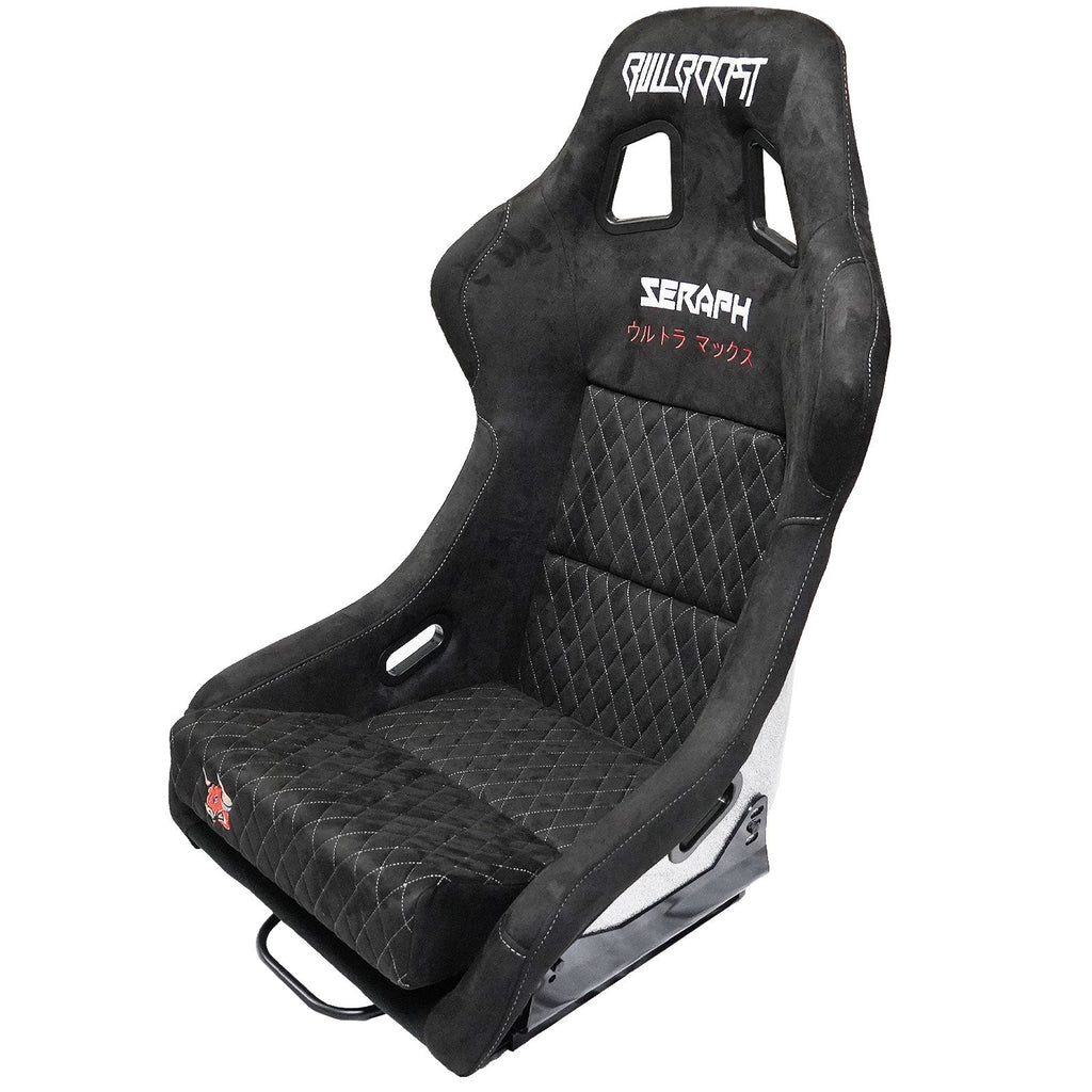 Bull Boost Adjustable Racing Lowered Ultra Max Bucket Seat w/ Seat Rails